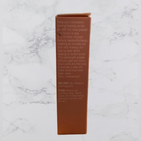 🏝️ QTY 3 MATCH SET FINISHING POWDER TO GO Loose Powder & Brush in One New Disc. - Picture 3 of 7